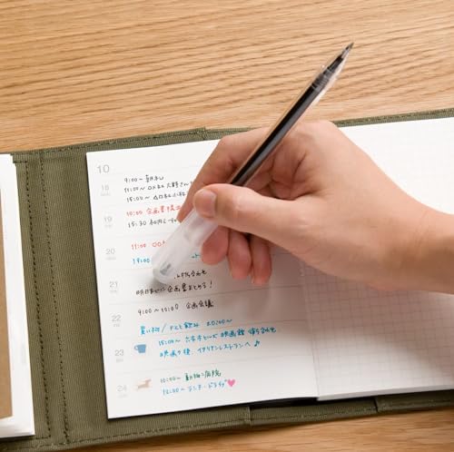 Muji Erasable Pen (Black) - Image 3